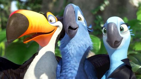 Blue parrot from South America known from the movie 'Rio' is now ...