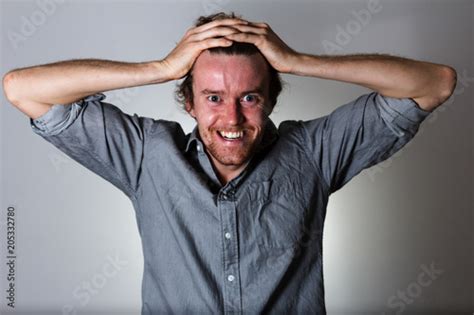 "Psychotic man and psycho expression" Stock photo and royalty-free ...