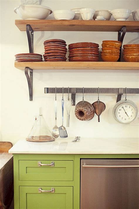 Top 25 Fascinating Small Kitchen Wall Shelves Ideas That Look More ...