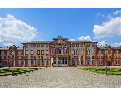 Print of Front view of Bruchsal Castle, Bruchsal, Baden-WaA A AAºrttemberg, Germany | Castle ...