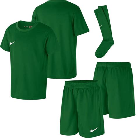 Nike Park Little Kids Football Kit Set Pine Green