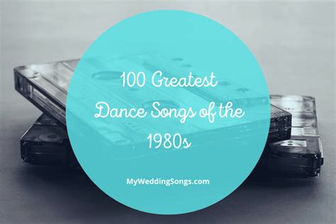 100 Greatest 1980s Dance Songs for Wedding Playlists