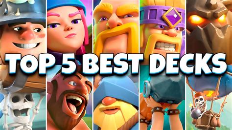 Top 5 *BEST* Clash Royale Decks (July 2023) - YouTube