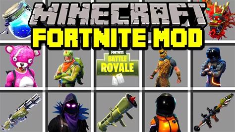 Fortnite Mod for Minecraft 1.12.2 | MinecraftSix