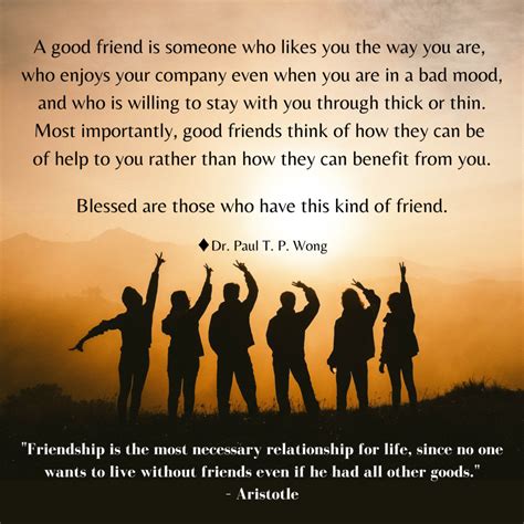 MEME - A good friend v1 » International Network on Personal Meaning