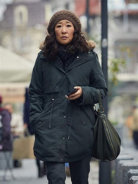 Killing Eve Polastri Coat by Sandra Oh - Hleatherjackets