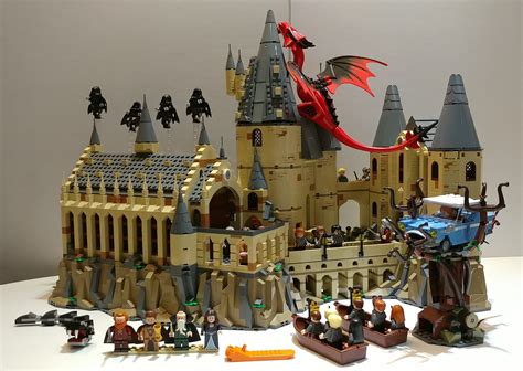 1 (1) | Lego hogwarts, Harry potter lego sets, Lego harry potter moc