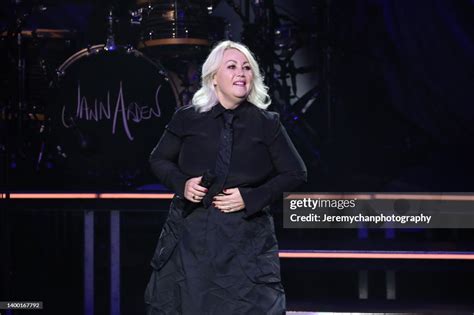 Jann Arden performs at FirstOntario Concert Hall on May 30, 2022 in ...