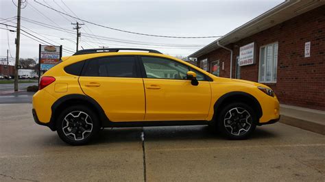 Spotted this yellow special edition Crosstrek today! : r/subaru