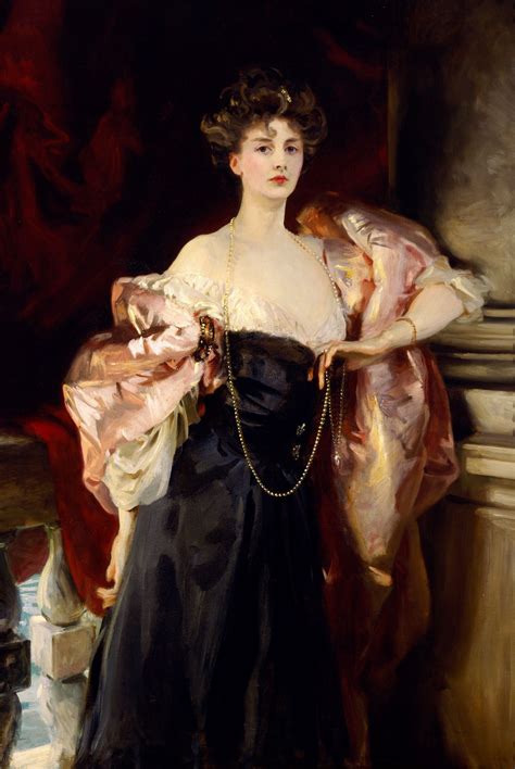 John Singer Sargent - Portrait of Lady Helen Vincent, Viscountess d'Abernon | Singer sargent ...