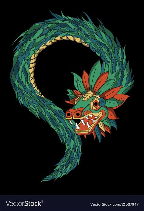 quetzalcoatl aztec god. Download a Free Preview or High Quality Adobe Illustrator Ai, EPS, PDF ...