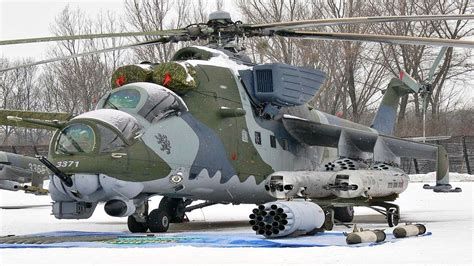 Mil Mi-24 (Hind) - Armed Assault / Attack Helicopter Military Jets, Military Helicopter ...