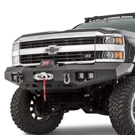 WARN® - Chevy Silverado 3500 2015 Ascent Full Width Black Front Winch ...