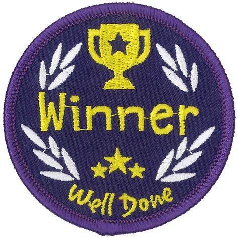 Winner Well Done Badge