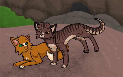 Squirrelflight and Bramblestar by UmbreonMizukiArt on DeviantArt