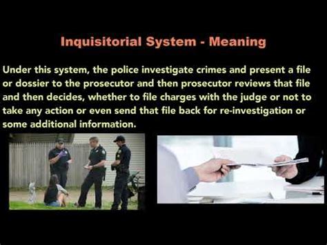 Confusion on Inquisitorial System - YouTube