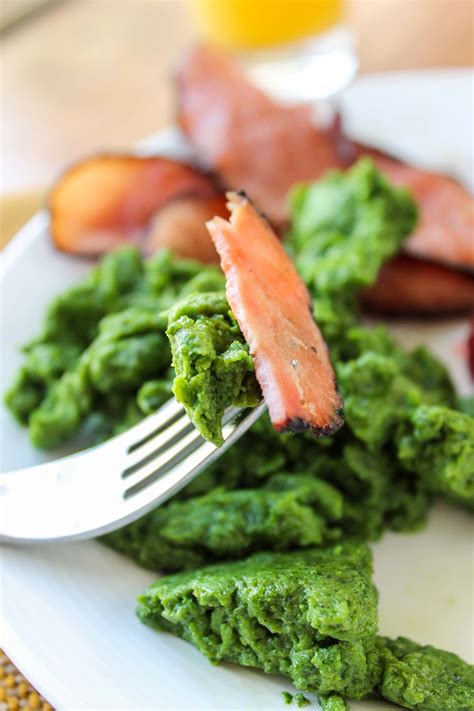 Dye-Free Green Eggs and Ham