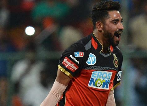 Tracking the recent domestic match performances of RCB bowler Mohammed ...