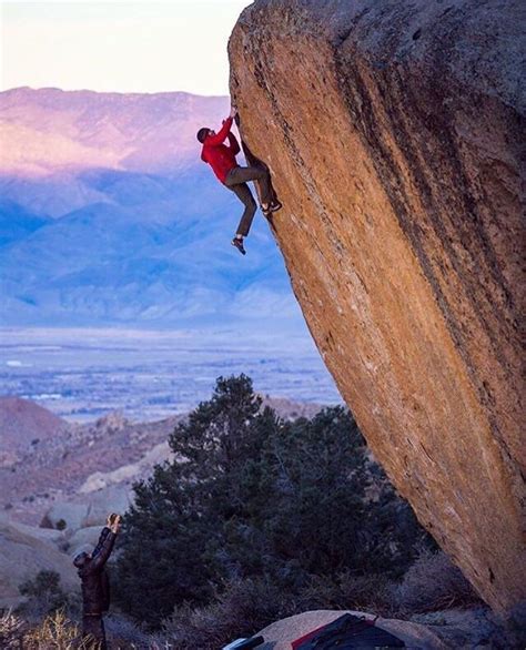 Rock climbing in California. Bouldering in Bishop. | Bouldering, Adventure, Rock climbing