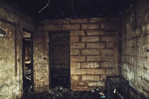 A burnt down house : r/urbanexploration