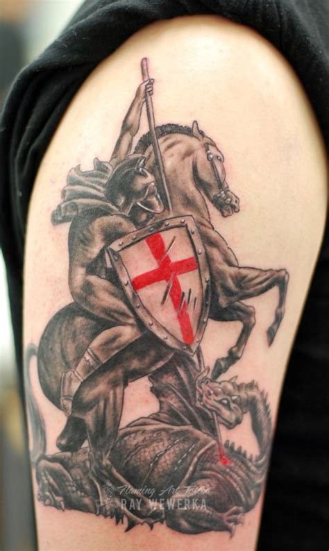 st. george tattoo - Google Search | Knight tattoo, Tattoos, Historical tattoos