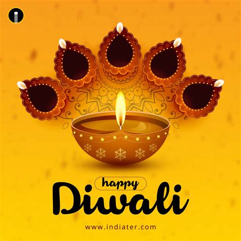 free diwali festival poster design psd free download - Indiater