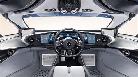 4K, vehicle interiors, McLaren Speedtail, McLaren, car interior, car ...