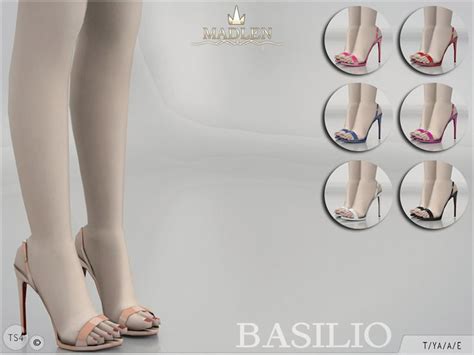 Madlen Basilio Shoes - The Sims 4 Catalog | Sims 4, Sims, Sims 4 cc shoes