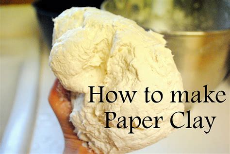 Dahlhart Lane: How to make Paper Clay