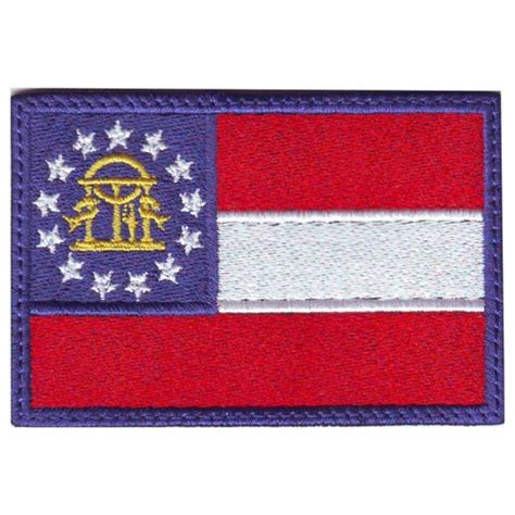 products at discount prices Georgia State Flag patch Great quality ...