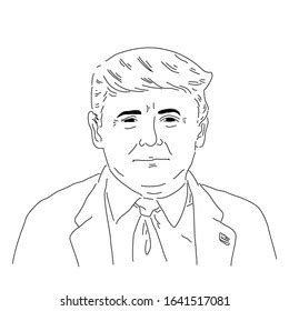 Donald Trump Cartoon Character Design Vector Stock Vector (Royalty Free) 1641517081 | Shutterstock