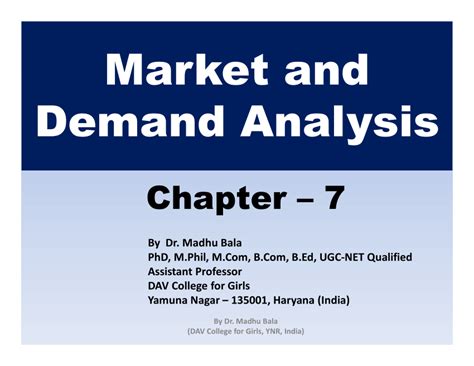 (PDF) Market and Demand Analysis