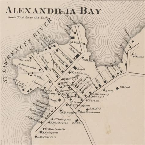 History of Alexandria Bay, New York — New York Genealogy