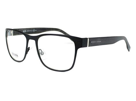 Hugo Boss Designer Reading Glasses BO0798-0QMM in Matte Black 53mm ...