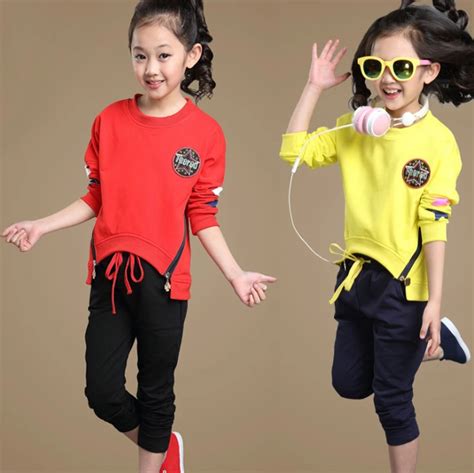 Aliexpress.com : Buy Children's clothing female child autumn 2015 long sleeve Clothes Suit For ...