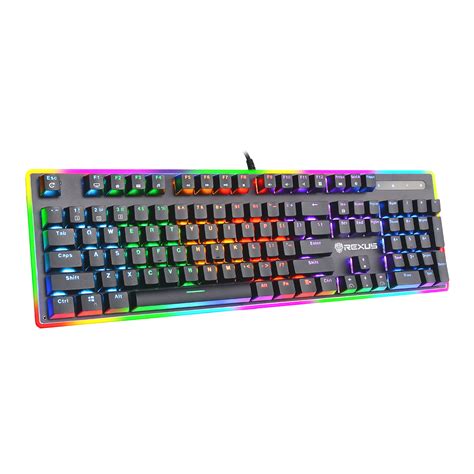 REXUS LEGIONARE MX10 RGB MECHANICAL GAMING KEYBOARD - Blossom Toko Komputer - Malang