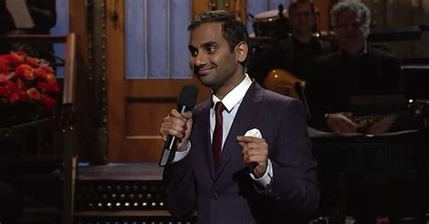 Aziz Ansari Slams Donald Trump In 'SNL' Opening Monologue