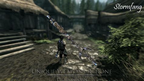 Stormfang -UNIQUE WEAPONS REDONE - Dragonborn DLC- at Skyrim Nexus ...