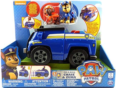 Paw Patrol Chase & Zuma On-A-Roll Vehicle Playset - Buy Online in UAE. | Toy Products in the UAE ...