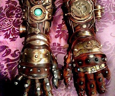 Steampunk Arm Drawing