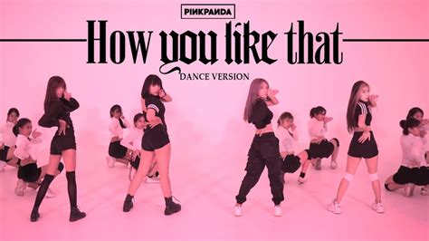 BLACKPINK - HOW YOU LIKE THAT DANCE PERFORMANCE VIDEO COVER BY PINK PANDA INDONESIA - YouTube