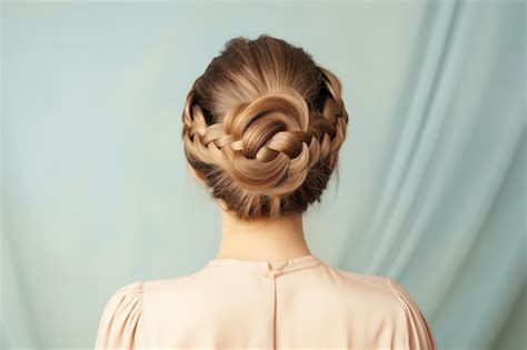 Premium Photo | Beautiful Crown braid hair style