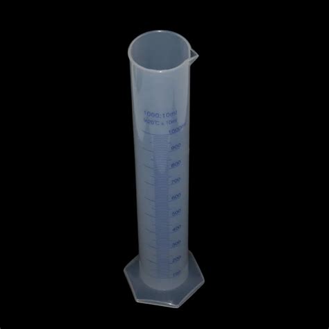 1000ml Translucent Plastic Measuring Cylinder for Lab Supplies ...