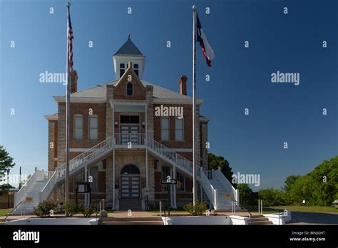 Historic Grimes County Courthouse in Anderson Texas Stock Photo - Alamy