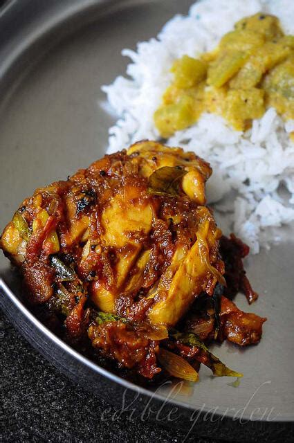 Chettinad Chicken Masala Recipe Step by Step - Edible Garden