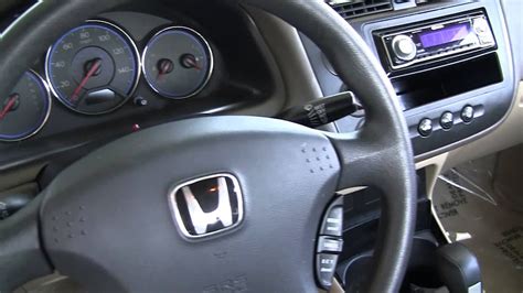 Honda 2004 Civic LX 4H580228T - YouTube