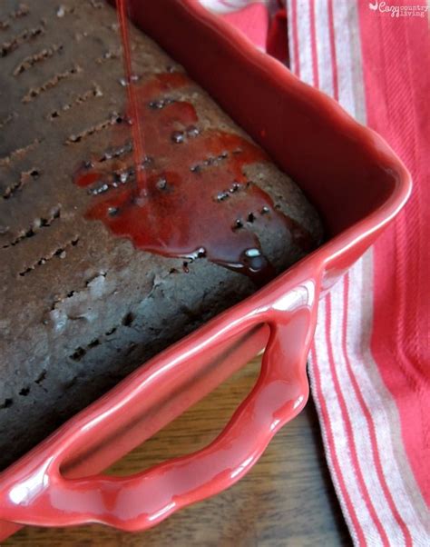 Chocolate & Cherry Poke Cake - Cozy Country Living | Recipe | Poke cake, Chocolate poke cake ...