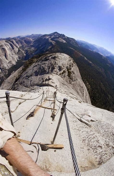 Half Dome Cables Yosemite National Park