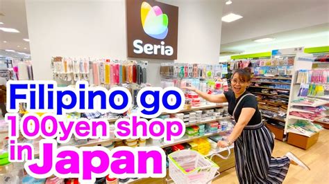 100 yen shop Seria Shopping in Japan | 🇯🇵🇵🇭 International Couple | MONICAYUM - YouTube