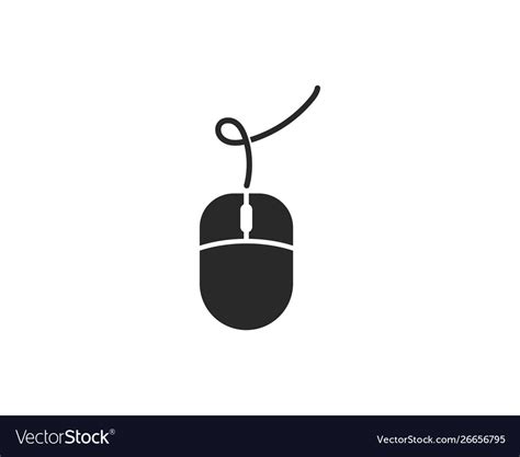 Computer mouse logo Royalty Free Vector Image - VectorStock